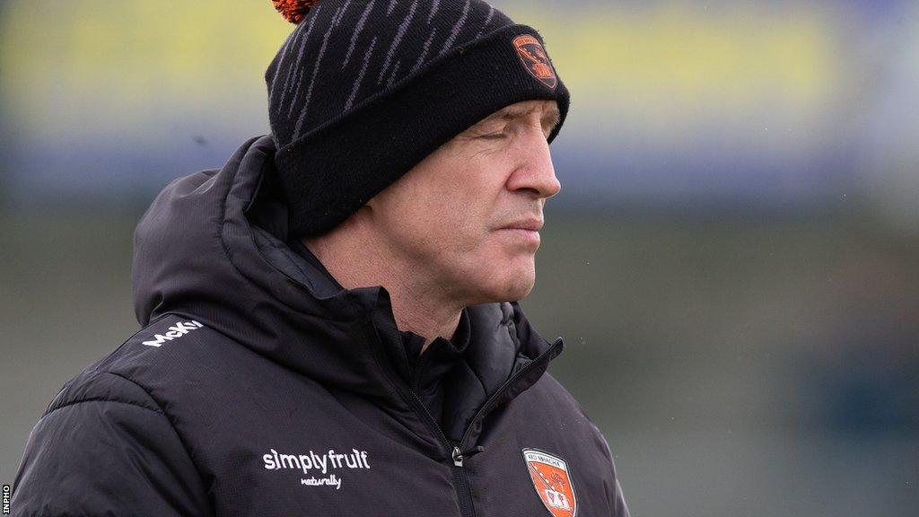 Armagh boss Kieran McGeeney at Saturday's game against Cavan