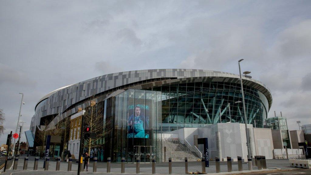 Tottenham Hotspur stadium.