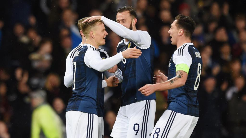 Matt Ritchie fires Scotland in front