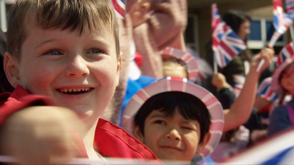 Children from some schools across Northern Ireland are celebrating the Queen's platinum jubilee.