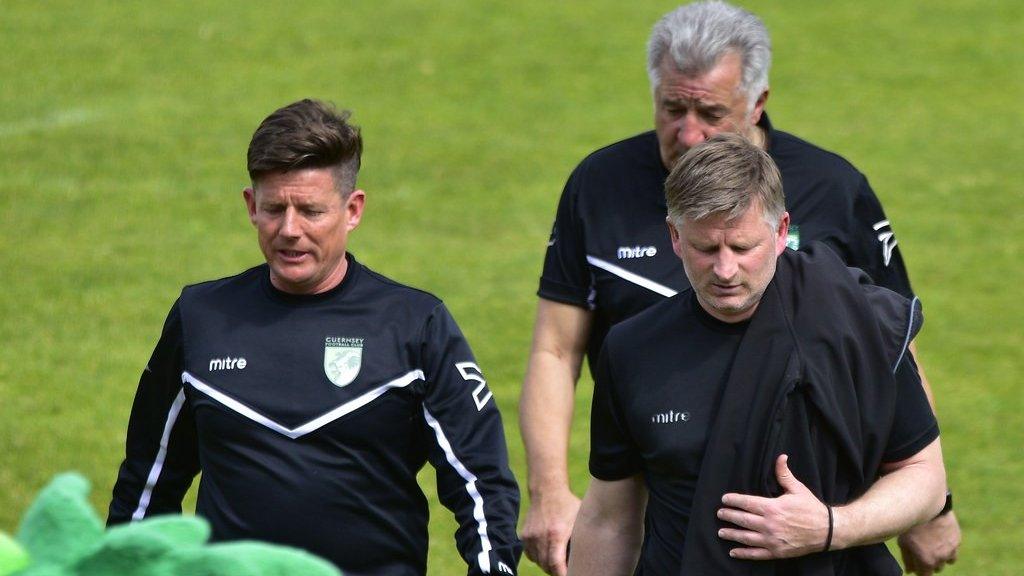 Guernsey FC management team