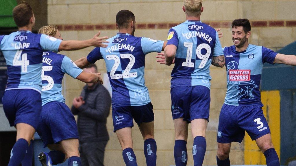 Wycombe celebrate