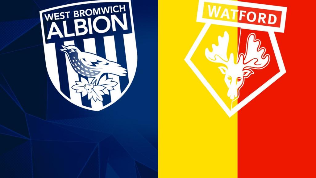 West Bromwich Albion and Watford badges