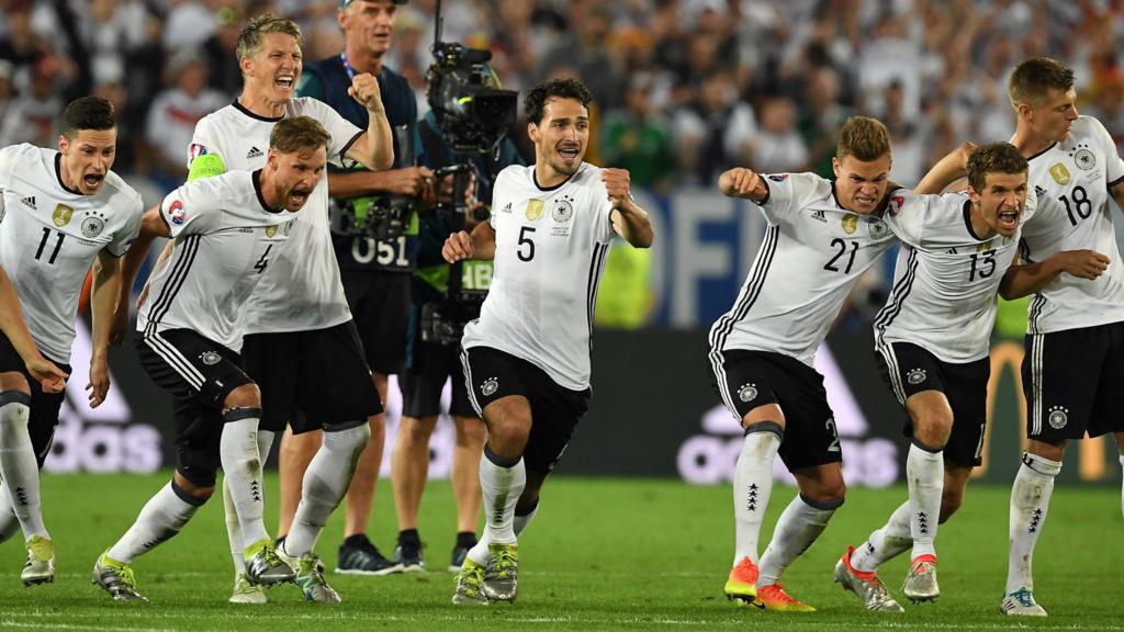 Germany celebrate