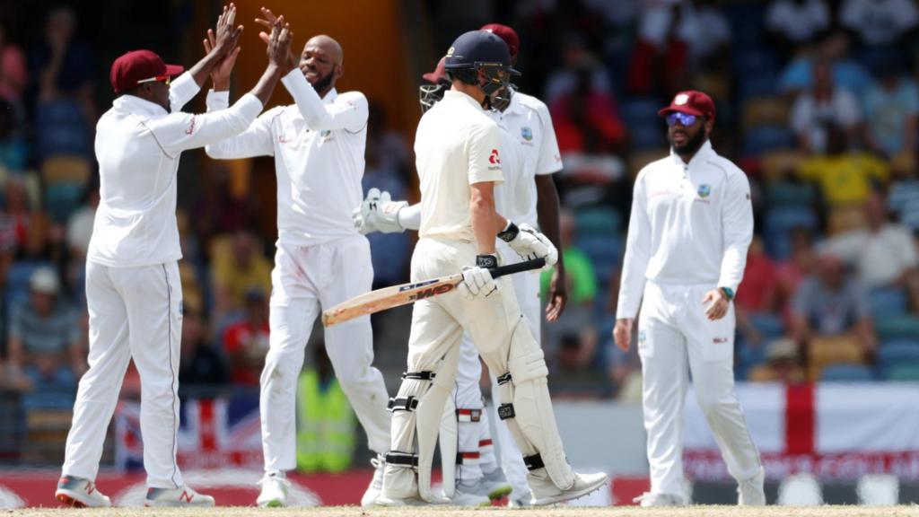 England in West Indies First Test, Barbados, day four BBC Sport