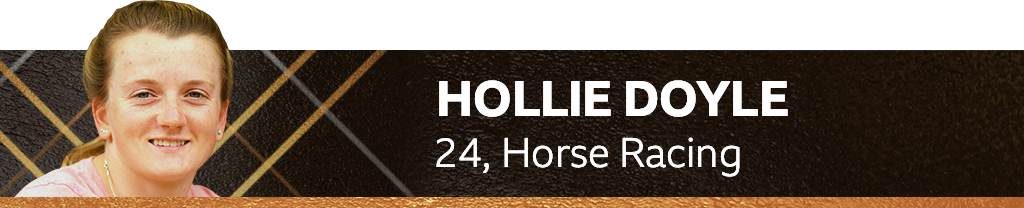 Hollie Doyle, 24, horse racing