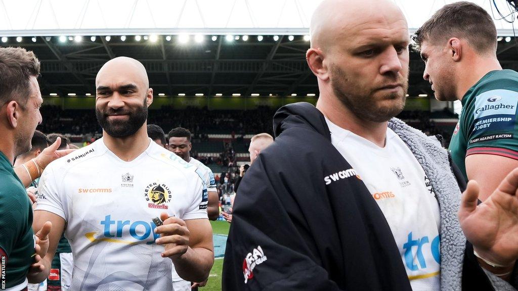 Olly Woodburn (left) and Jack Yeandle are two of Exeter's longest-serving players