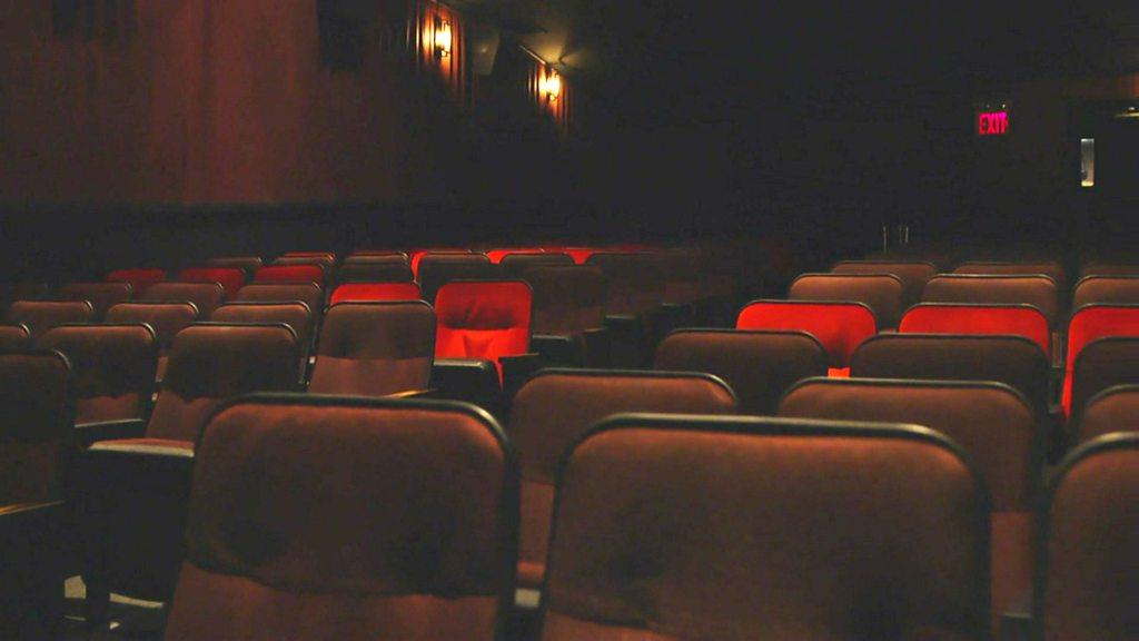 An empty cinema