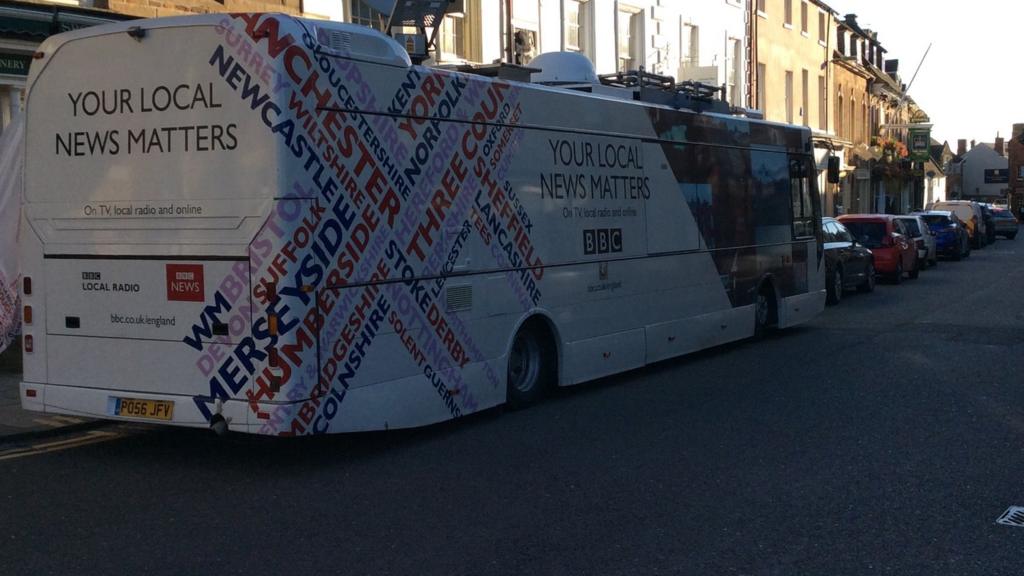 Bus in Uppingham