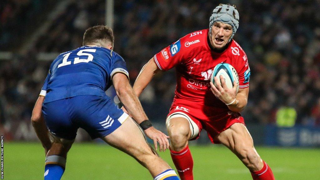 Jonathan Davies has played 209 games for Scarlets over 16 seasons