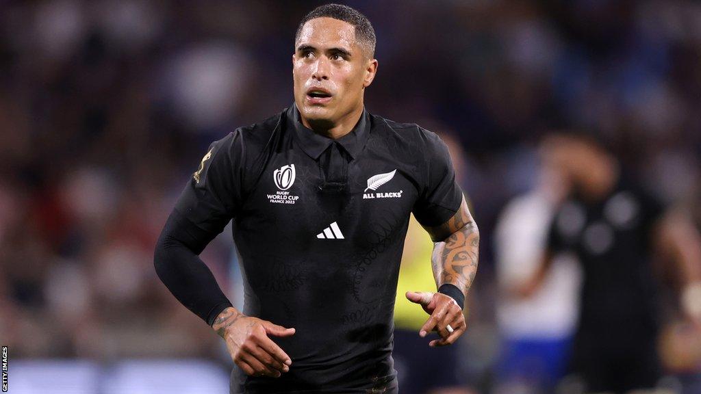 New Zealand scrum half Aaron Smith