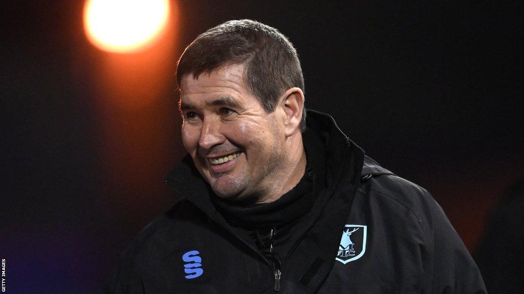 Mansfield Town manager Nigel Clough