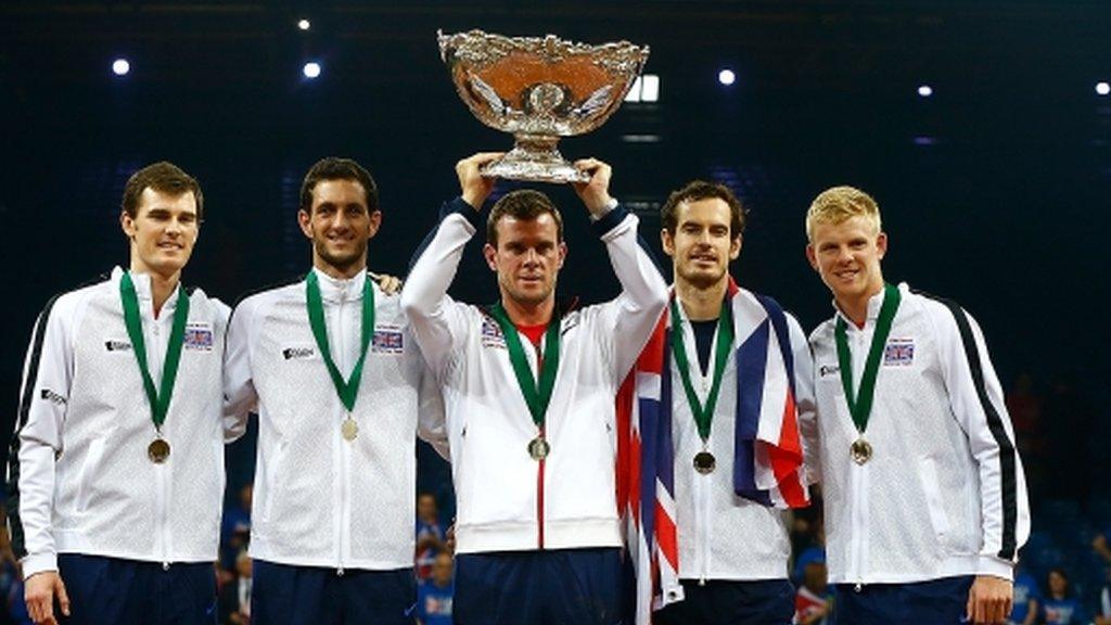 Great Britain's successful Davis Cup team of 2015