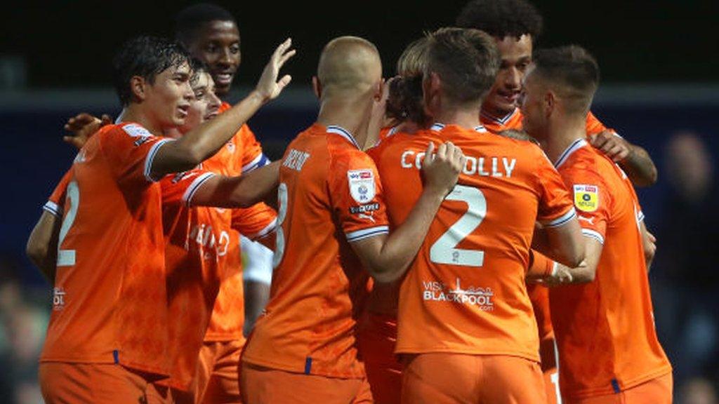 Blackpool celebrate