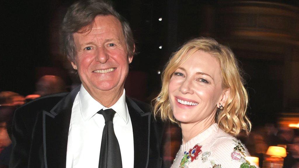 David Hare and Cate Blanchett