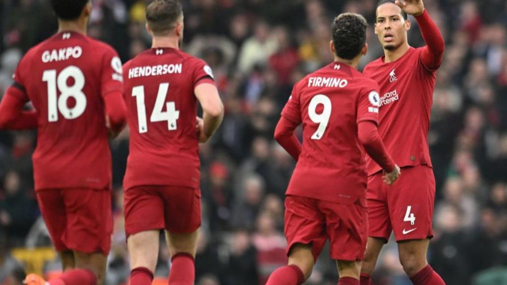 Liverpool celebrate