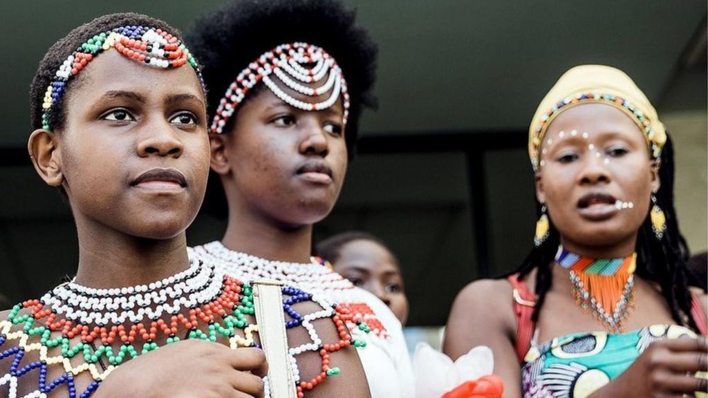 Zulu women at traditional event in Durban, South Africa