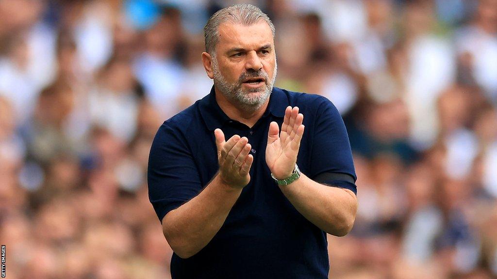 Ange Postecoglou, manager of Tottenham Hotspur