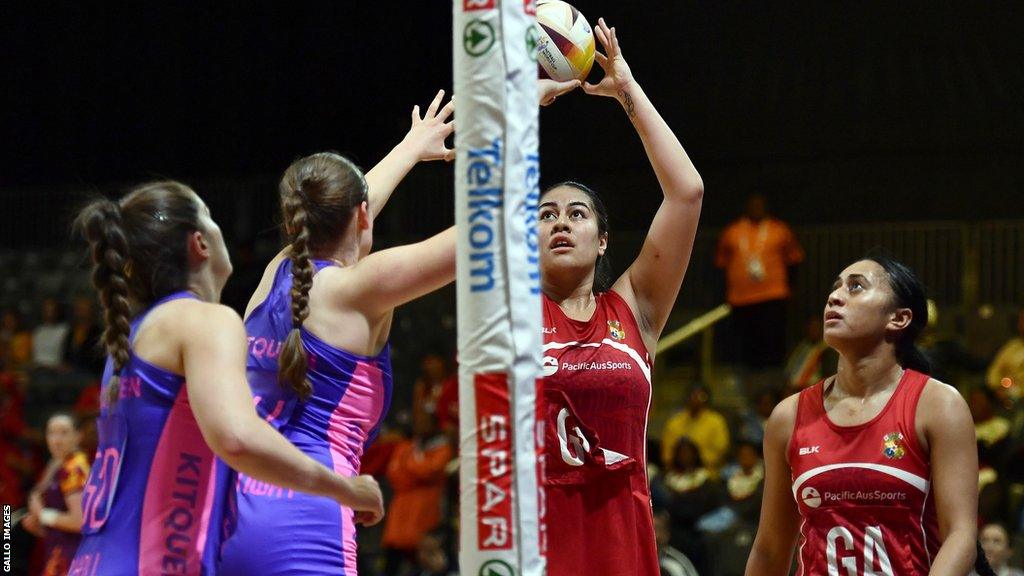 Tonga's Uneeq Palavi shoots