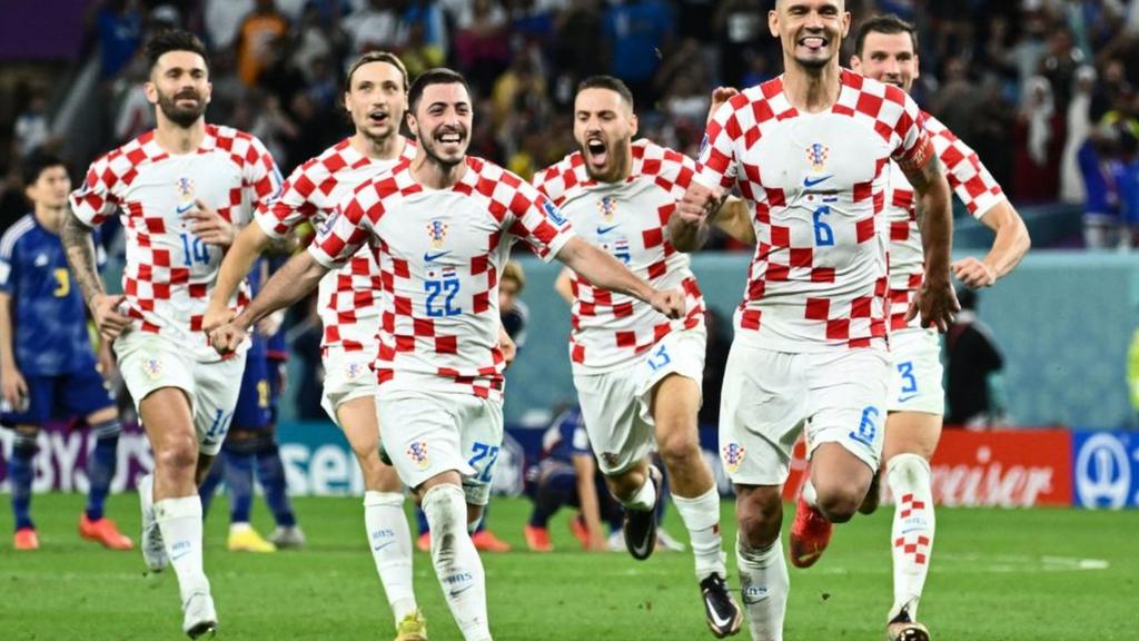 Croatia celebrate