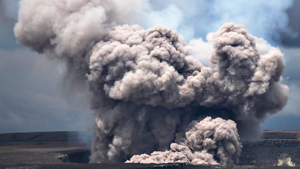 Volcano cloud