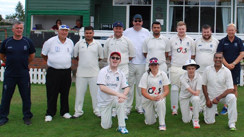 Warwickshire team photo