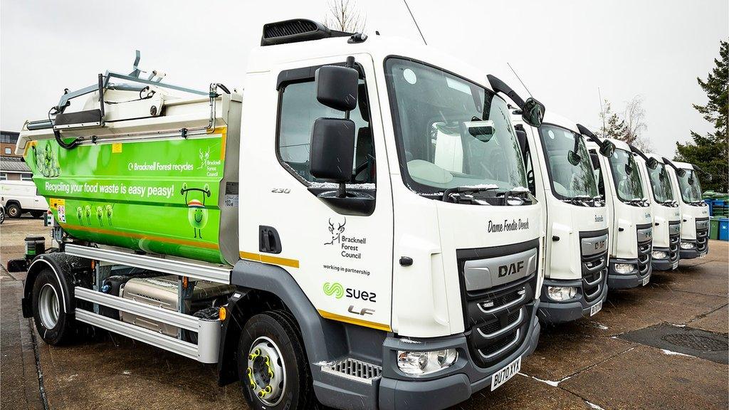 Food waste trucks