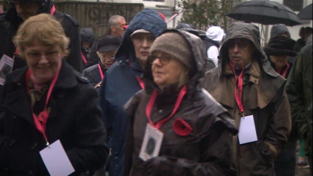 Cheltenham centenary march