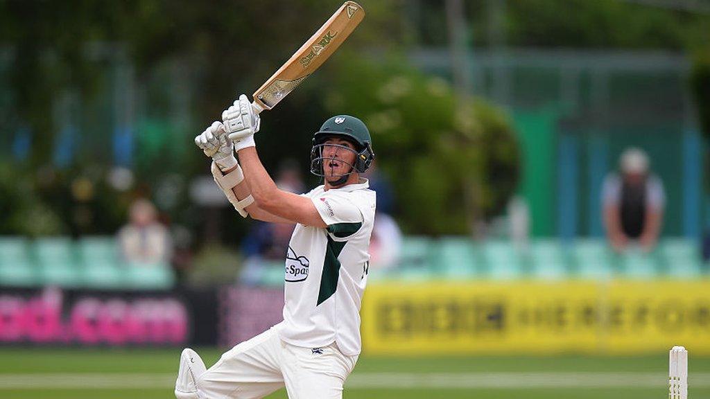 Worcestershire all-rounder Jack Shantry