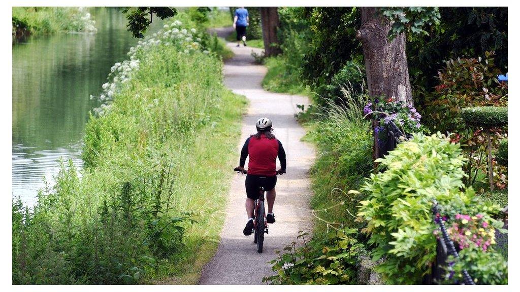 Canal towpath