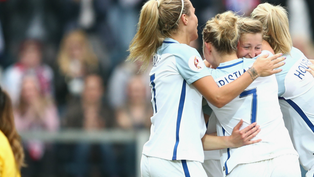 England celebrate