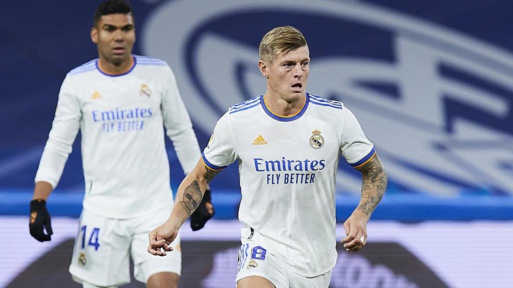 Casemiro and Toni Kroos