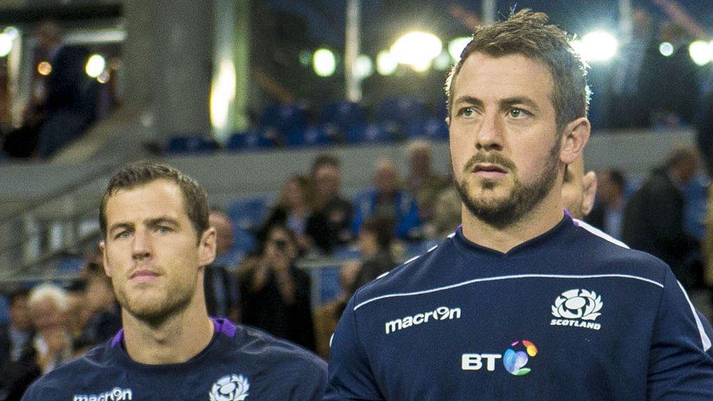 Tim Visser and Greig Laidlaw