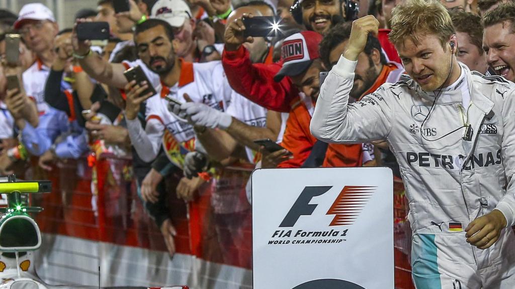 Mercedes F1 driver Nico rosberg