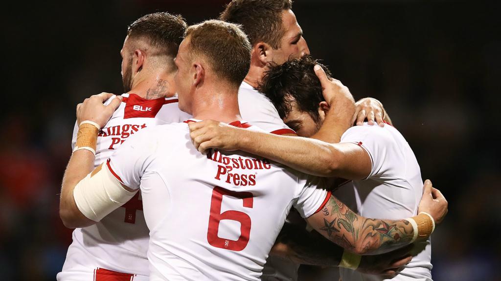 England celebrate win