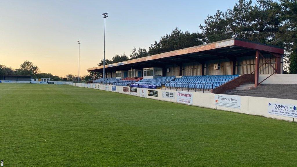 Colwyn Bay FC's Llanelian Road ground