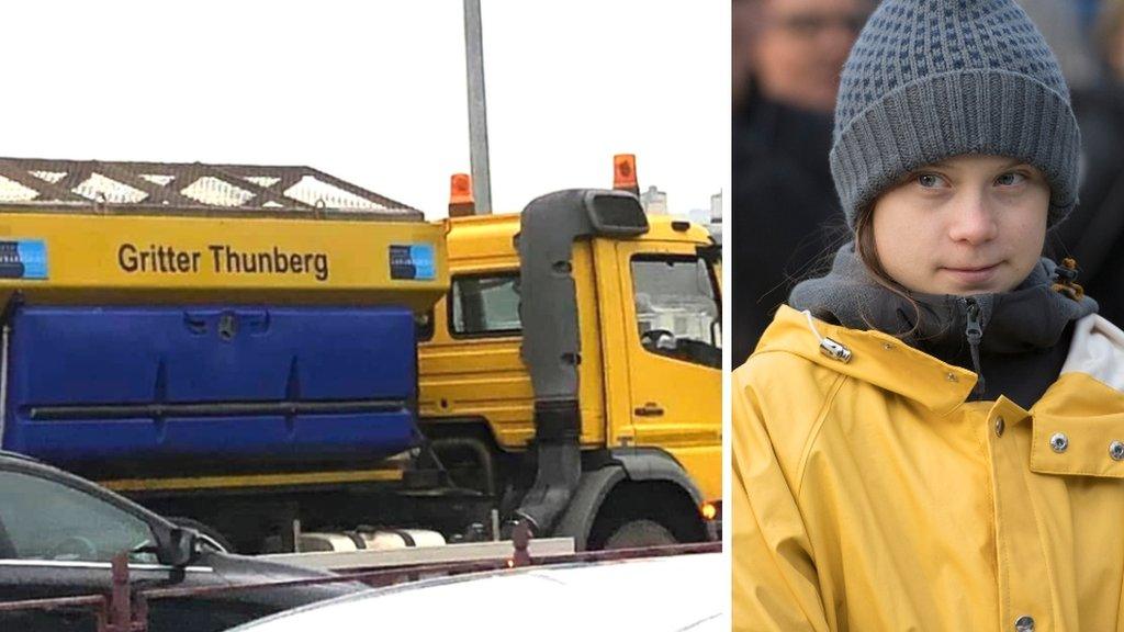 greta and a gritter