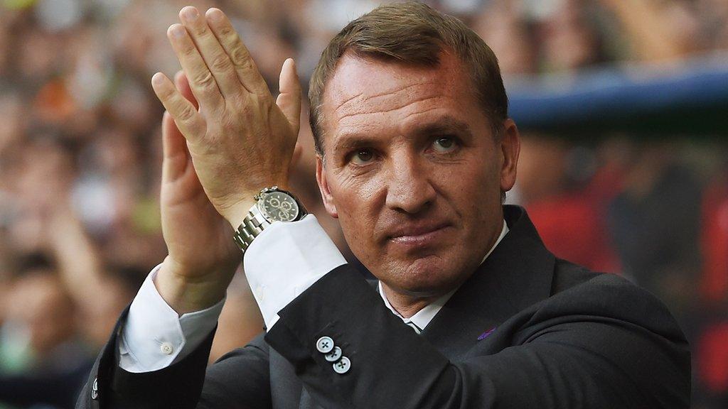 Celtic manager Brendan Rodgers