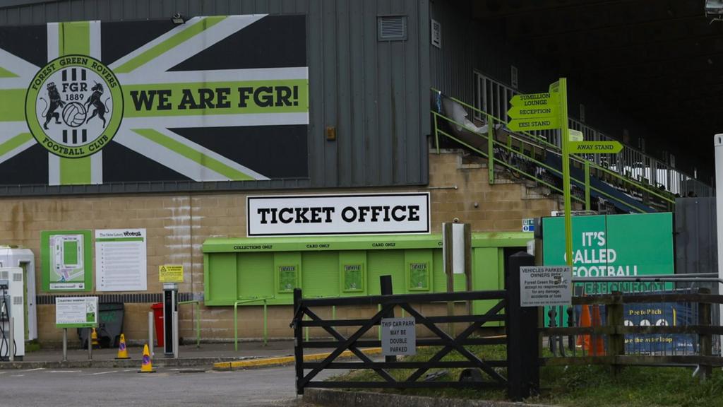 Forest Green Rovers stand