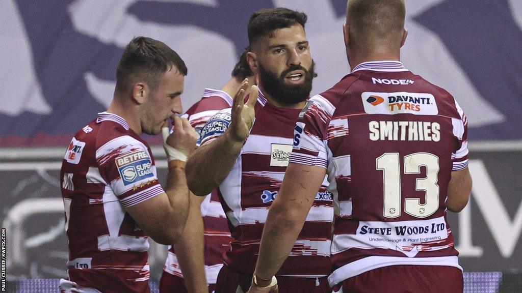 Abbas Miski was Wigan's star man in a comprehensive win