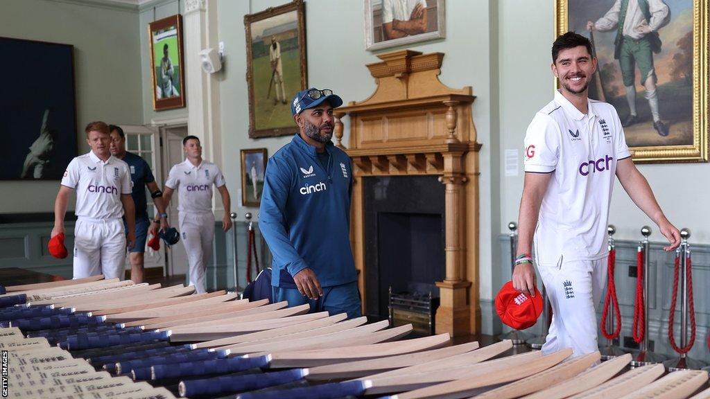 Josh Tongue pictured at Lord's