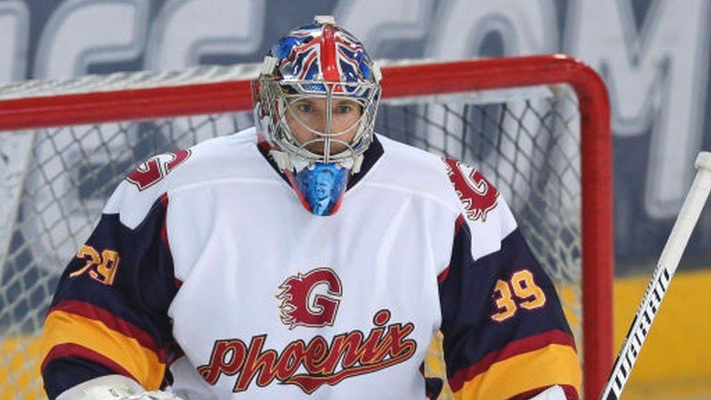 Petr Cech playing for Guildford Phoenix