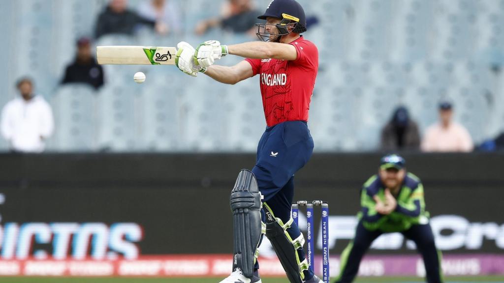 Jos Buttler batting for England