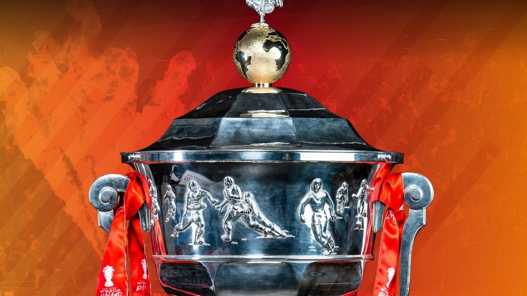 Rugby League World Cup trophy