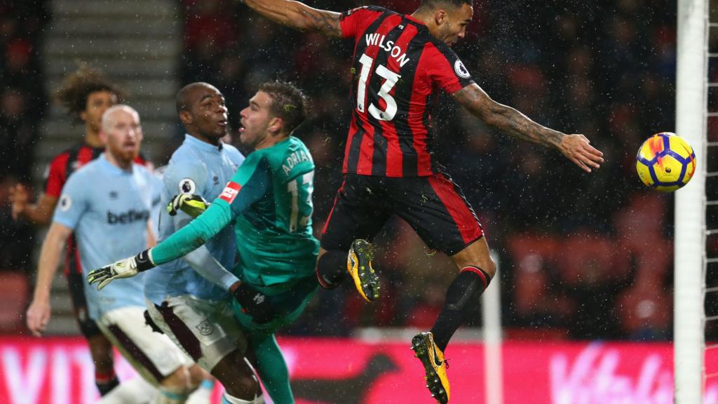 Callum Wilson scores