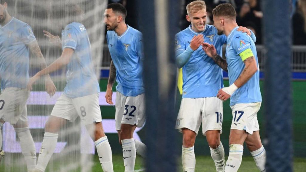 Lazio celebrate