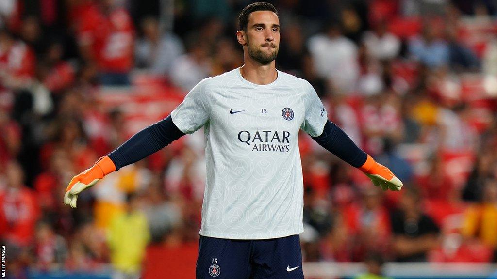 Sergio Rico joined PSG from Sevilla