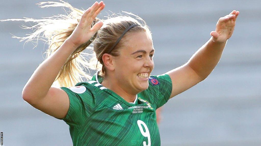 Simone Magill's inclusion is one of four Northern Ireland changes for the friendly double-header