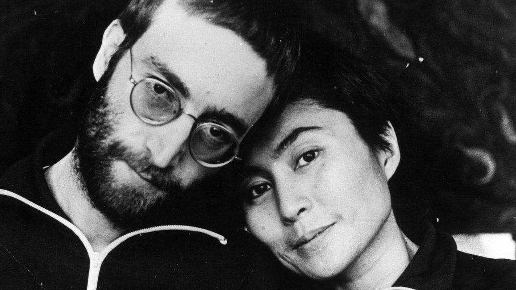 John Lennon and Yoko Ono