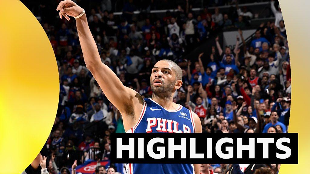 Image for article: 76ers reach play-offs after comeback win over Heat Image